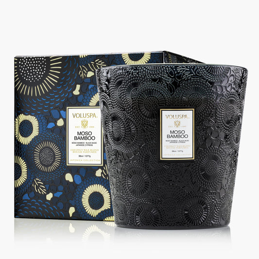 Moso Bamboo - 3 Wick Hearth Candle