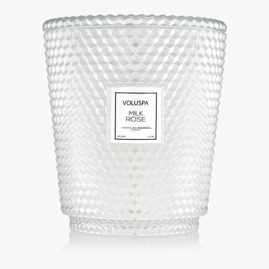 Milk Rose - 5 Wick Hearth Candle