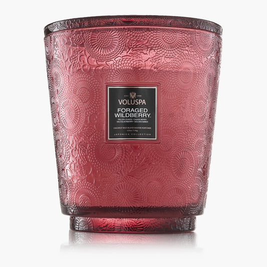 Foraged Wildberry - 5 Wick Hearth Candle