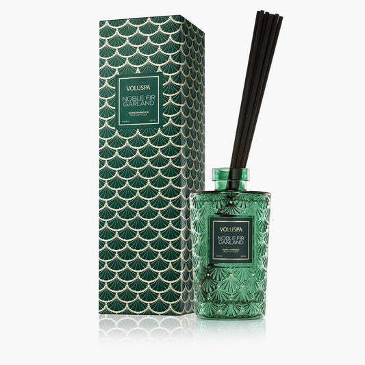 Noble Fir Garland - Luxe Reed Diffuser