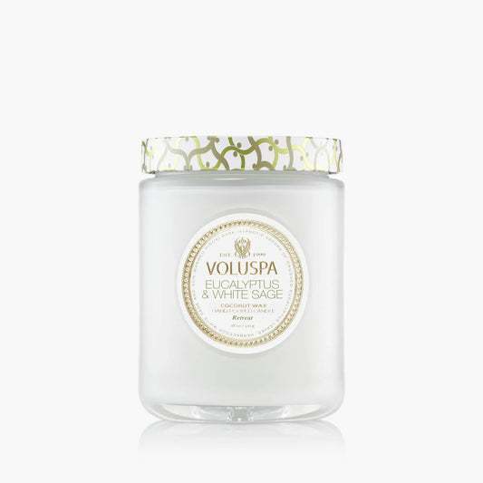 Eucalyptus & White Sage - Large Jar Candle