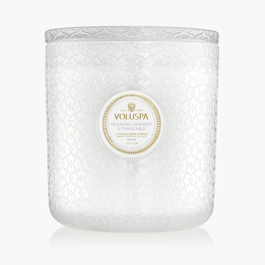 Mountain Lavender & Chamomile - 5 Wick Hearth Candle