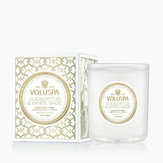 Eucalyptus & White Sage - Classic Candle