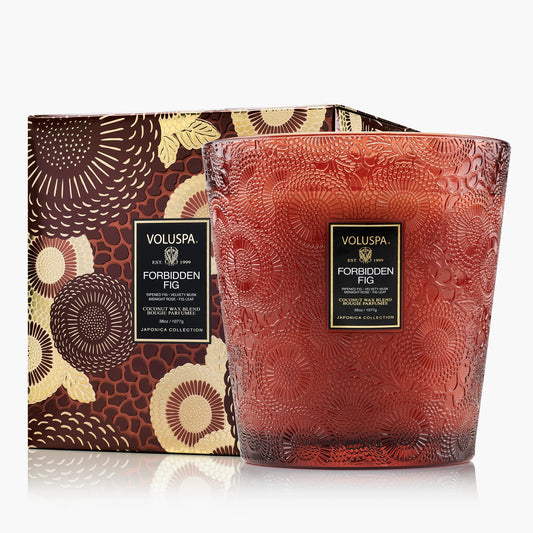 Forbidden Fig - 3 Wick Hearth Candle