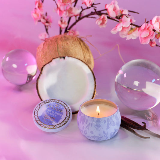 Cherry Blossom Bubble - Mini Tin Candle