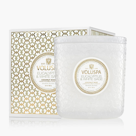 Eucalyptus & White Sage - Luxe Candle